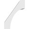 Ekena Millwork 5-in. W x 10-in. D x 14-in. H Westlake Architectural Grade PVC Knee Brace BRCP05X10X14WTL - alternate 5
